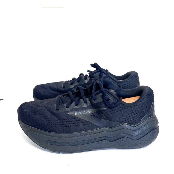 Brooks Ghost 2 Max Womens Sneakers Size 8EE Extra Wide Black Athletic Running - Picture 3 of 9